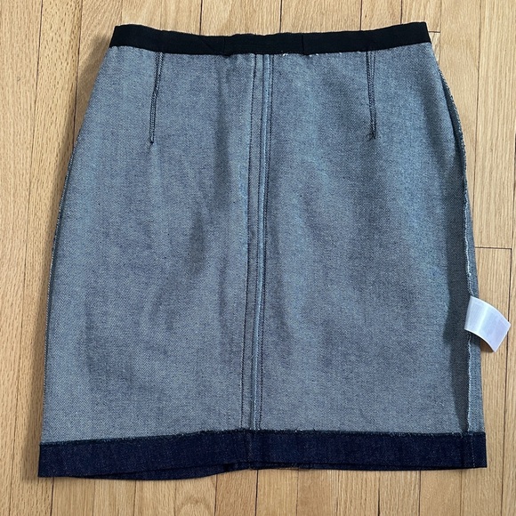 Sandro Paris Jasmina dark denim button up skirt in size 1 (small) - Picture 10 of 11